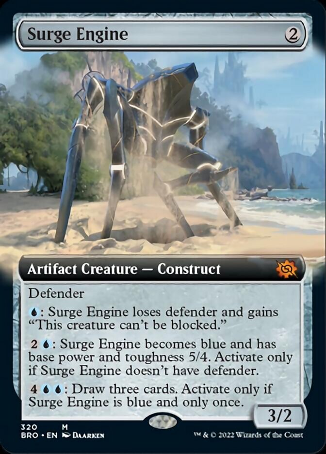 Surge Engine (Extended Art) [The Brothers' War] | Empire Gaming NC