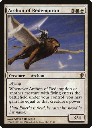 Archon of Redemption [Worldwake] | Empire Gaming NC