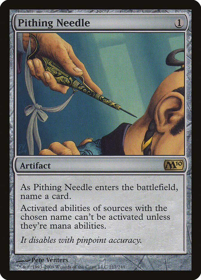 Pithing Needle [Magic 2010] | Empire Gaming NC