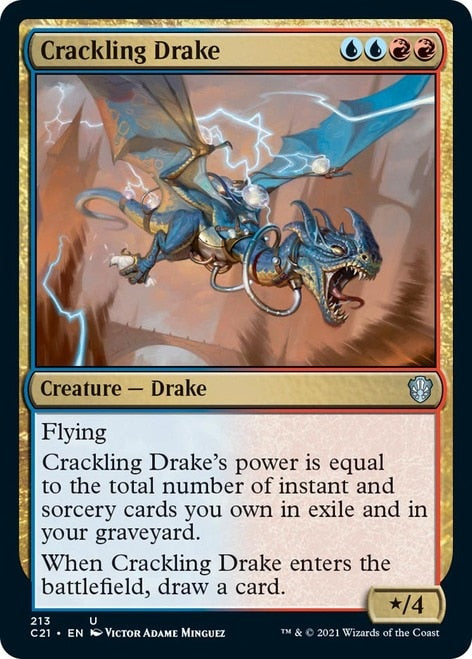 Crackling Drake [Commander 2021] | Empire Gaming NC