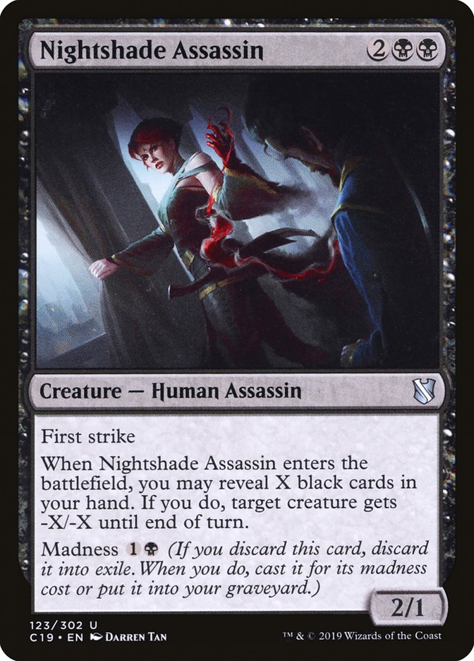 Nightshade Assassin [Commander 2019] | Empire Gaming NC