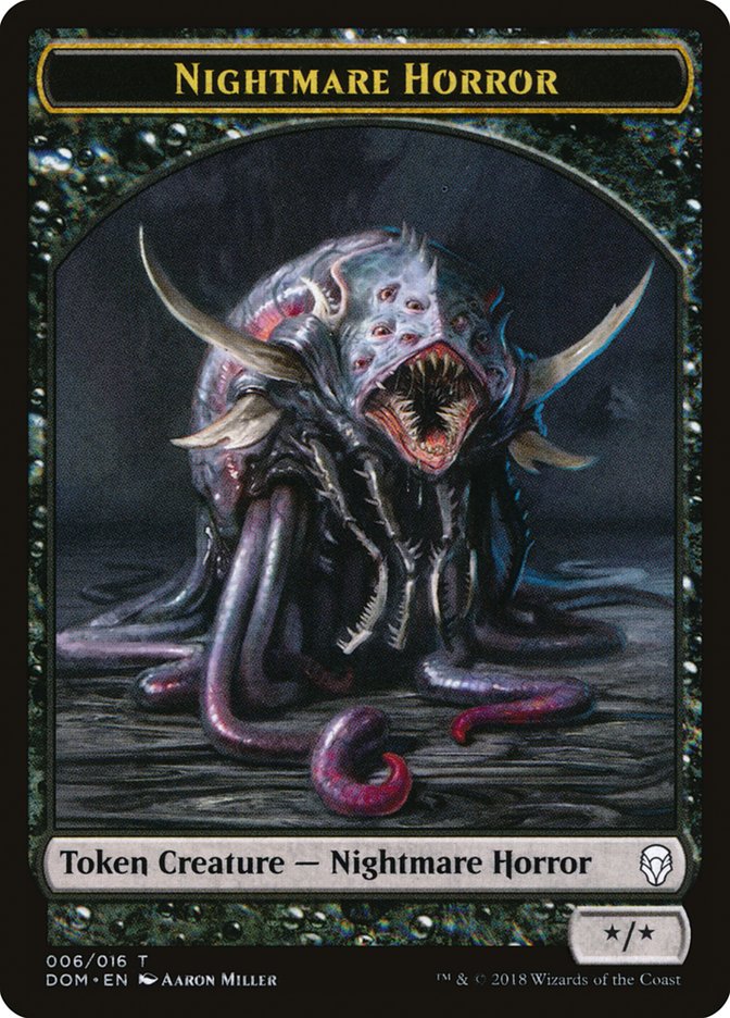 Nightmare Horror [Dominaria Tokens] | Empire Gaming NC