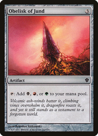 Obelisk of Jund [Commander 2013] | Empire Gaming NC