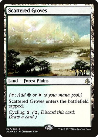 Scattered Groves [Amonkhet Promos] | Empire Gaming NC