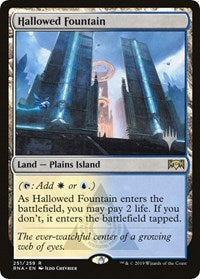 Hallowed Fountain [Promo Pack: Throne of Eldraine] | Empire Gaming NC