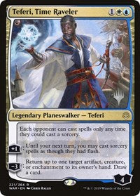 Teferi, Time Raveler [Promo Pack: Throne of Eldraine] | Empire Gaming NC