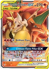 Charizard & Braixen GX (22/236) [SM - Cosmic Eclipse] | Empire Gaming NC