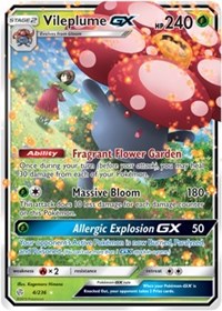 Vileplume GX (4/236) [SM - Cosmic Eclipse] | Empire Gaming NC