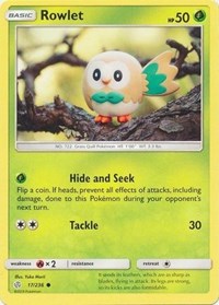 Rowlet - 17/236 (17/236) [SM - Cosmic Eclipse] | Empire Gaming NC