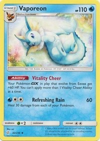 Vaporeon (42/236) [SM - Cosmic Eclipse] | Empire Gaming NC