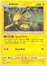 Jolteon (70/236) [SM - Cosmic Eclipse] | Empire Gaming NC