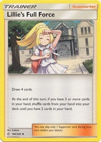 Lillie's Full Force (196/236) [SM - Cosmic Eclipse] | Empire Gaming NC