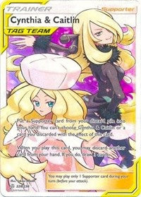 Cynthia & Caitlin (Full Art) (228/236) [SM - Cosmic Eclipse] | Empire Gaming NC