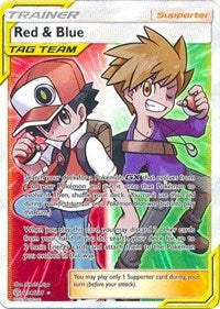 Red & Blue (Full Art) (234/236) [SM - Cosmic Eclipse] | Empire Gaming NC