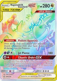 Naganadel & Guzzlord GX (Secret) (260/236) [SM - Cosmic Eclipse] | Empire Gaming NC