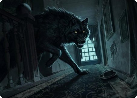 Primal Adversary Art Card [Innistrad: Midnight Hunt Art Series] | Empire Gaming NC