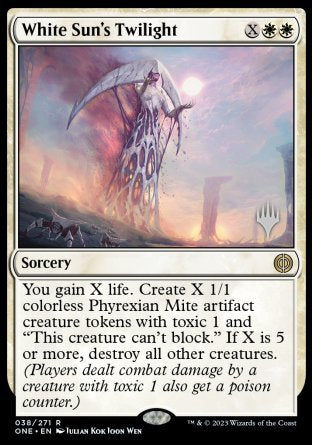 White Sun's Twilight (Promo Pack) [Phyrexia: All Will Be One Promos] | Empire Gaming NC