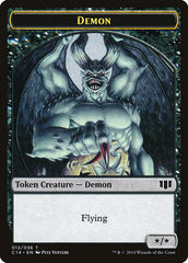 Demon (012/036) // Zombie (016/036) Double-sided Token [Commander 2014 Tokens] | Empire Gaming NC