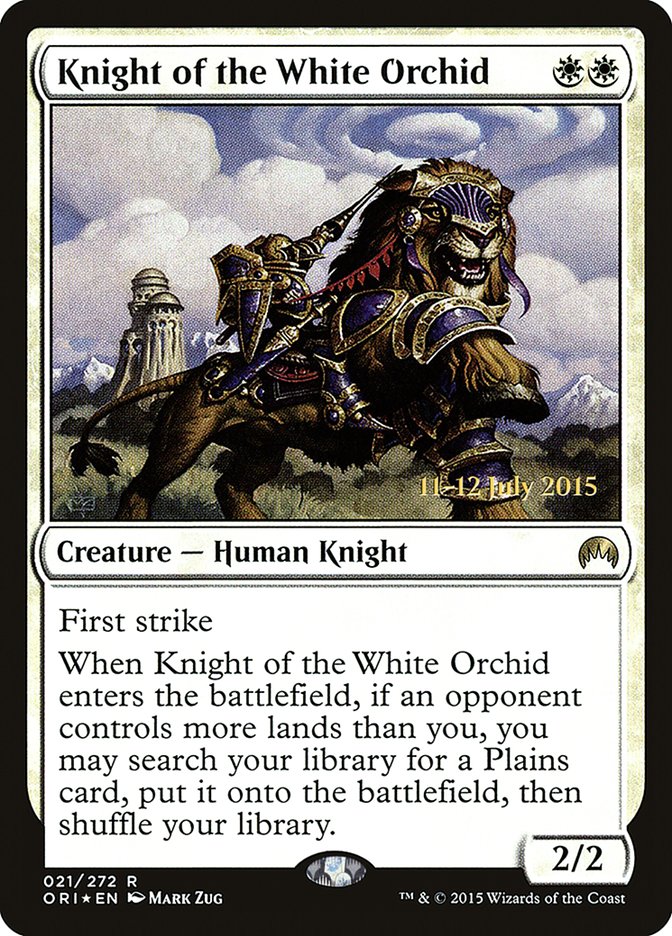 Knight of the White Orchid [Magic Origins Promos] | Empire Gaming NC