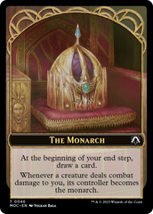 The Monarch // Shapeshifter Double-Sided Token [March of the Machine Commander Tokens] | Empire Gaming NC