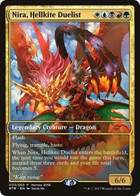 Nira, Hellkite Duelist [Unique and Miscellaneous Promos] | Empire Gaming NC