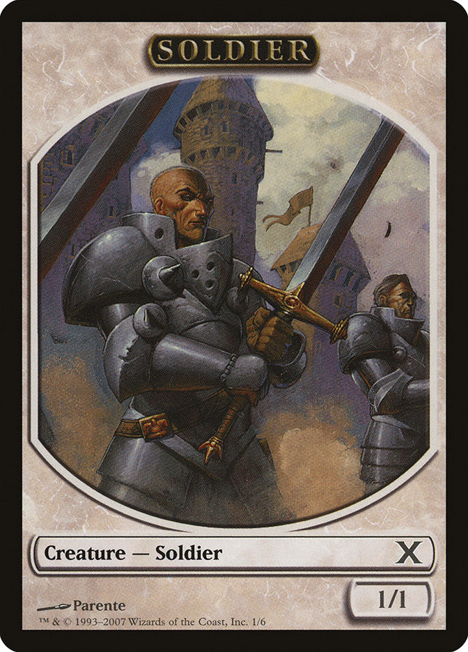 Soldier [Tenth Edition Tokens] | Empire Gaming NC