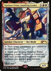 Optimus Prime, Inspiring Leader [Unique and Miscellaneous Promos] | Empire Gaming NC