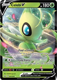 Celebi V (001/202) [SWSH01: Sword & Shield Base Set] | Empire Gaming NC