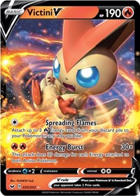 Victini V (025/202) [SWSH01: Sword & Shield Base Set] | Empire Gaming NC