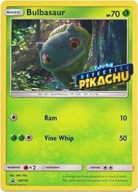 Bulbasaur - SM198 (Detective Pikachu Stamped) (SM198) [SM Promos] | Empire Gaming NC