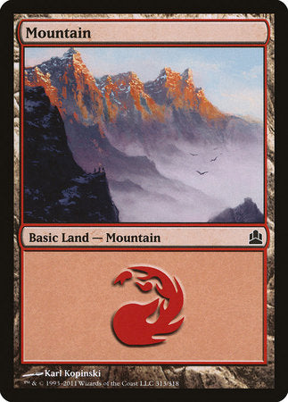 Mountain (313) [Commander 2011] | Empire Gaming NC