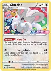 Cinccino - SWSH009 (Prerelease Promo) (SWSH009) [SWSH: Sword & Shield Promo Cards] | Empire Gaming NC