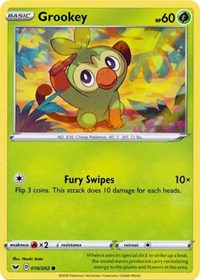 Grookey (010) (010/202) [SWSH01: Sword & Shield Base Set] | Empire Gaming NC