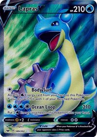 Lapras V (Full Art) (189/202) [SWSH01: Sword & Shield Base Set] | Empire Gaming NC