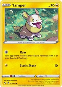 Yamper (073) (073/202) [SWSH01: Sword & Shield Base Set] | Empire Gaming NC