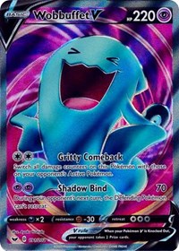 Wobbuffet V (Full Art) (191/202) [SWSH01: Sword & Shield Base Set] | Empire Gaming NC