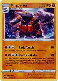 Rhyperior (099/202) [SWSH01: Sword & Shield Base Set] | Empire Gaming NC