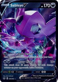 Sableye V (120/202) [SWSH01: Sword & Shield Base Set] | Empire Gaming NC