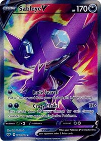 Sableye V (Full Art) (194/202) [SWSH01: Sword & Shield Base Set] | Empire Gaming NC