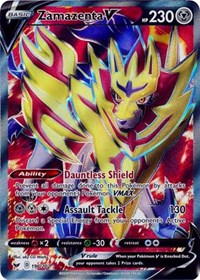 Zamazenta V (Full Art) (196/202) [SWSH01: Sword & Shield Base Set] | Empire Gaming NC