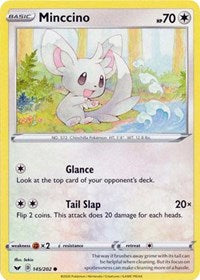 Minccino (145) (145/202) [SWSH01: Sword & Shield Base Set] | Empire Gaming NC