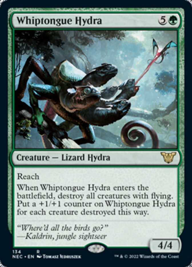 Whiptongue Hydra [Kamigawa: Neon Dynasty Commander] | Empire Gaming NC