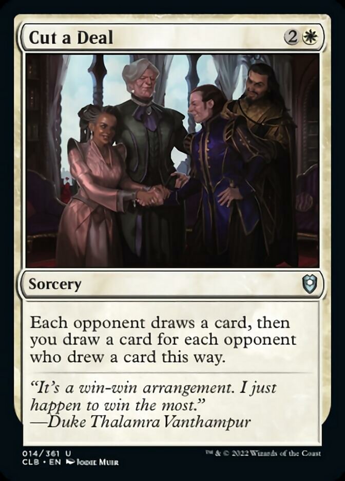Cut a Deal [Commander Legends: Battle for Baldur's Gate] | Empire Gaming NC