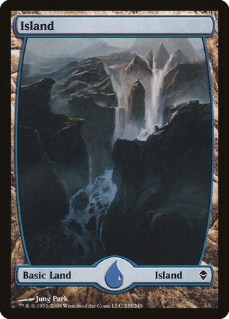 Island (235) - Full Art [Zendikar] | Empire Gaming NC