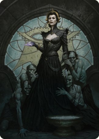 Liliana of the Veil Art Card [Dominaria United Art Series] | Empire Gaming NC