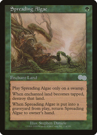 Spreading Algae [Urza's Saga] | Empire Gaming NC