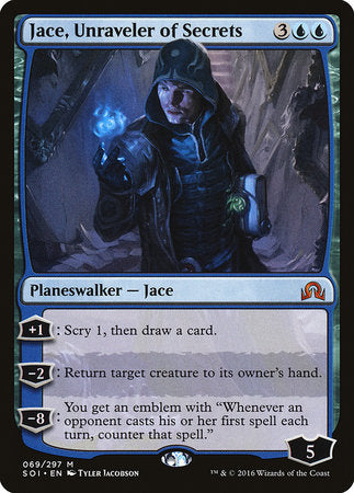 Jace, Unraveler of Secrets [Shadows over Innistrad] | Empire Gaming NC