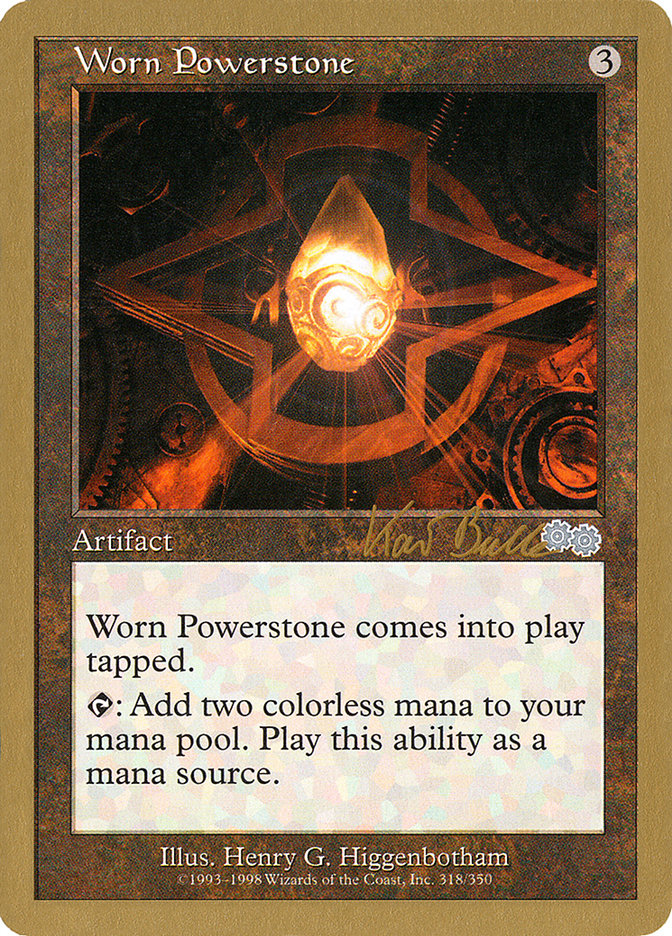 Worn Powerstone (Kai Budde) [World Championship Decks 1999] | Empire Gaming NC