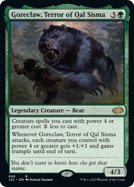 Goreclaw, Terror of Qal Sisma [Jumpstart 2022] | Empire Gaming NC
