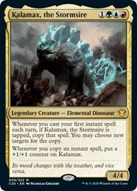 Kalamax, the Stormsire (Commander 2020) [Oversize Cards] | Empire Gaming NC